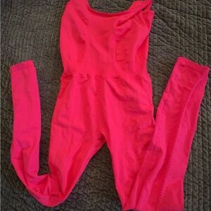 FP Movement by Free People Bright Pink Jumpsuit